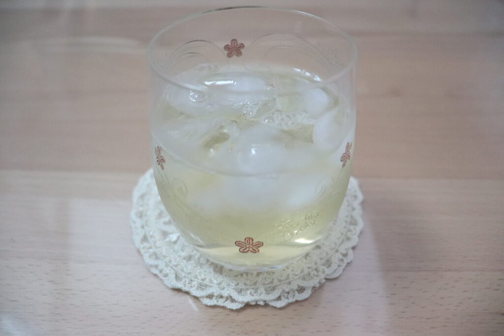しそジュース完成